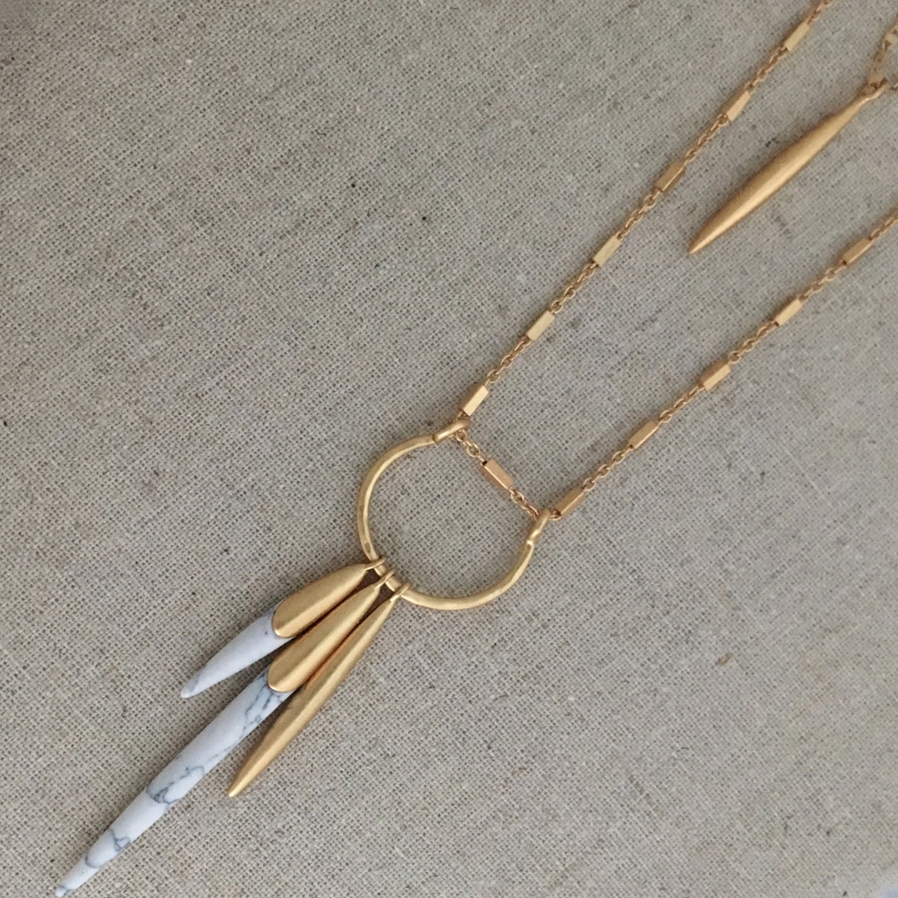 Stella & Dot Quill Layering Necklace